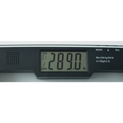 Talking Bathroom Weight Scale Extra Wide Bath Tempered Glass Accurate 550lbs NEW