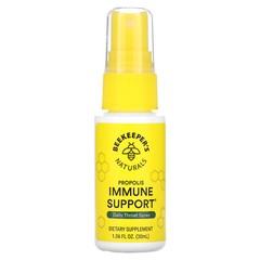 Propolis Immune Support, Daily Throat Spray, 1.06 fl oz (30 ml)