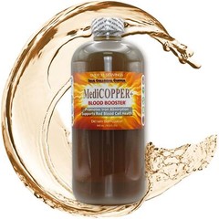 MediCOPPER® + Blood Booster True Colloidal Copper CuNP Nutrient: 500 mL in Plast