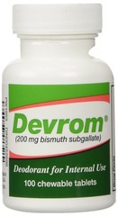 Internal Deodorant Tablets 200mg – 100 Chewable Tablets for Digestive Health