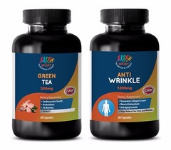 anti-aging supplement – GREEN TEA – ANTI-WRINKLE COMBO 2B – grape seed extract o