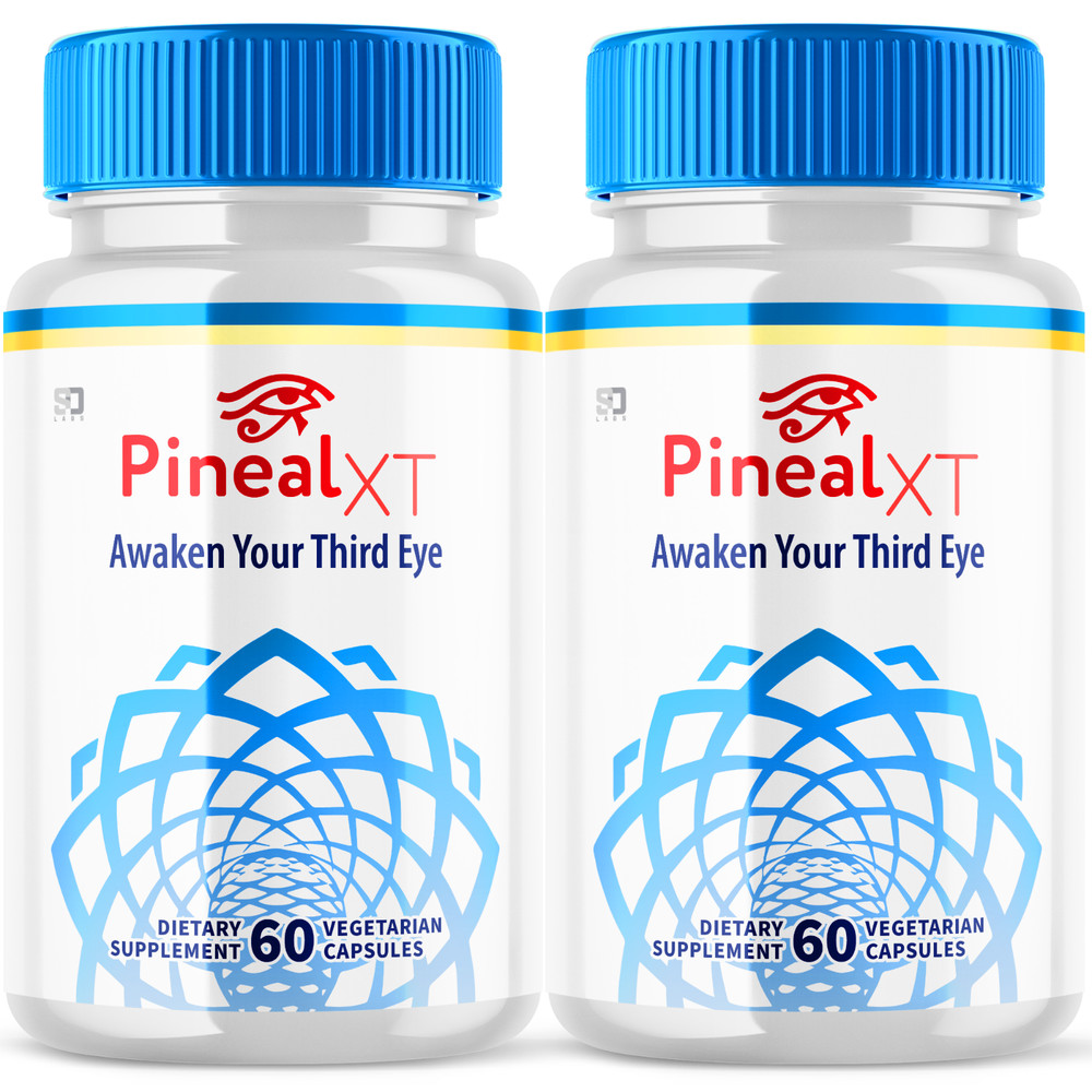 (2 Pack) Pineal XT, PinealXT Pineal Gland Support & Energy Pills (120 Capsules)