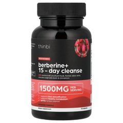 2 X Thinbi, Berberine+ 15-Day Cleanse, 30 Capsules