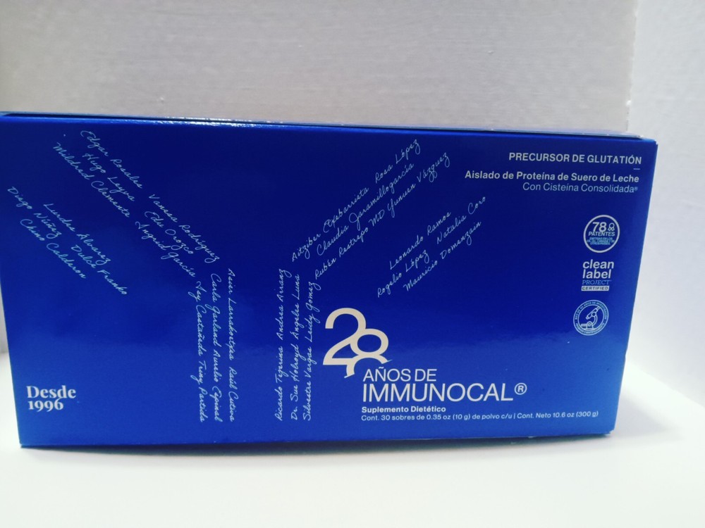 Immunocal Classic Blue Regular Glutathione Precursor * 30 Pouches by Immunotec