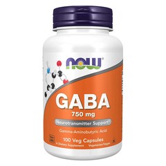 GABA 750 mg 100 Veg Capsules