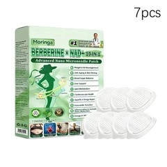 Moringa Berberine 10-in-1 Advanced Nano Microneedle Patch (7pcs/box) New USA….