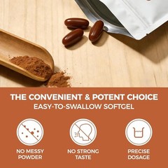 Ceylon Cinnamon Softgels, Ceylon Cinnamon Soft Gels 7200Mg Equivalent with Mct O
