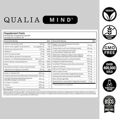 Qualia Mind Focus Memory Drive Supplement Sealed Unopened 120 Capsules Exp08/26