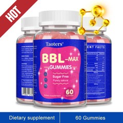 BBL – MAX Gummies – Stronger Muscles,Hip enhancement,Enhance Curves 60 gummies