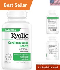 Aged Garlic Extract Formula 100, Cardiovascular Health*, 200 Capsules.