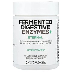2 X Codeage, Fermented Digestive Enzymes+, 90 Vegetable Capsules