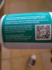 4PK RELIZEN BONAFIDE Relief From Hot Flashes & Night Sweats 60 Caps