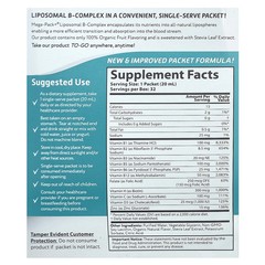 2 X Aurora Nutrascience, Liposomal B-Complex, 32 Packets, 0.68 fl oz ( 20 ml) E