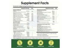 Health Sen 37-in-1 Eye Health & Antioxidant Support 120 Softgels Non-GMO