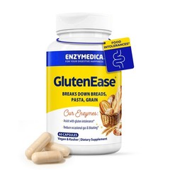 GlutenEase – Digestive Enzyme Supplement for Women & Men, Gluten & Casein Sen…