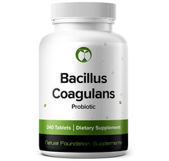 Bacillus Coagulans Probiotic 3B CFU 240 Tablets Gut Health EXP 11/27