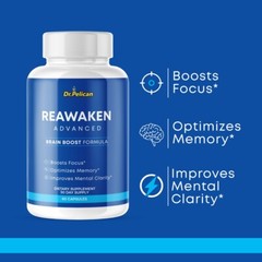 ReAwaken Advanced-Brain Support- 3 Bottles- 180 Capsules