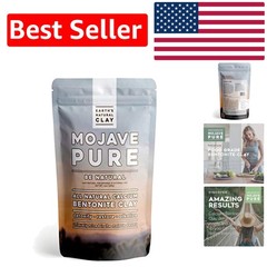 Pharmaceutical Grade Bentonite Clay 13oz | Natural Detox & DIY Face Masks