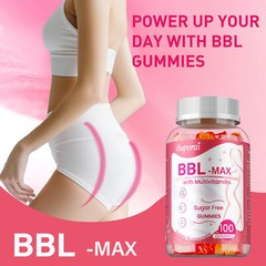 BBL -MAX Gummies – with Multivitamins, Buttocks,Lift, Firm, and Sculpt Buttocks