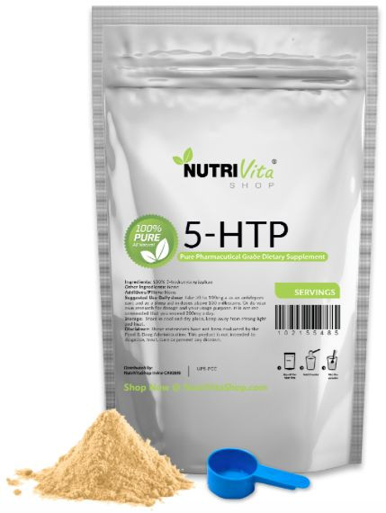 5-HTP 100% PURE Powder 50 grams NEW Anti-Depressant Mood Enhancer PHARMACEUTICAL