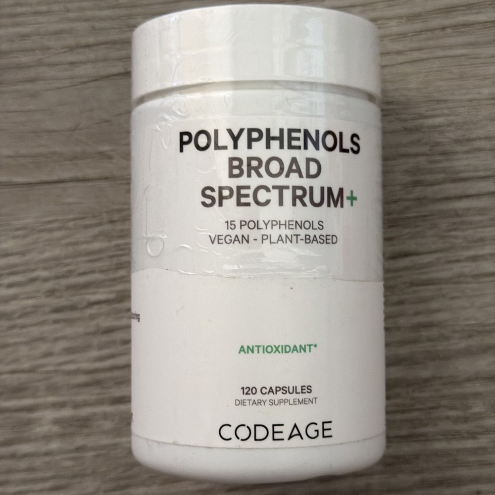 Polyphenols Broad Spectrum+ Antioxidant 120 Capsules Exp 5/2027