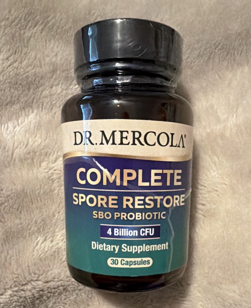 Dr. Mercola Complete Spore Restore SBO Probiotic Organic 4 Billion CFU 30 ct