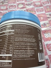 Vital Proteins collagen peptides chocolate Powder 17.1oz Exp 08-22-2026 RD⬇️