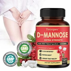 D-MANNOSE WITH CRANBERRY EXTRA – Flush Impurities, Healthy Urinary Tract Support
