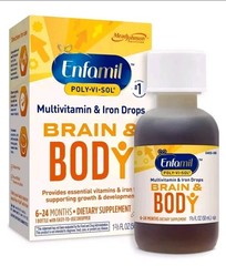 Enfamil Poly-Vi-Sol Drop MultiVitamin & Iron Support – Lactose Free 1.7oz 1 Pack