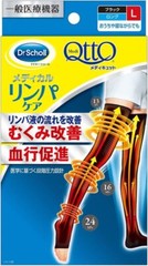 [General medical device] Compression socks Medicut lymph swelling care long