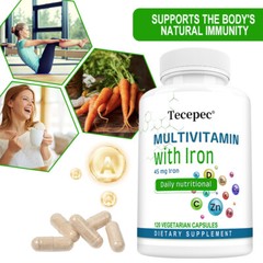 Multivitamin Easy To Swallow Capsule Immune Support Healthy Energy To Balance