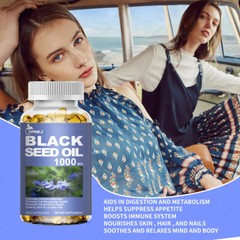 Berberine HCL | Black Seed Oil Capsules Boost Immunity, Antioxidant Health