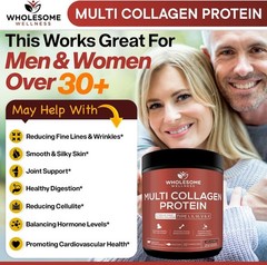Unflavored Multi-Peptides Protein Powder – Grass-Fed for Youthful Skin & Joints