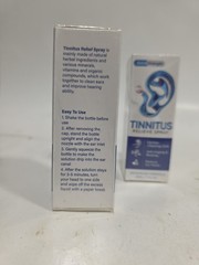 2 Pack-Tinnitus Relief for Ringing Ears Spray, 1 Floz Per |Exp 2/28|