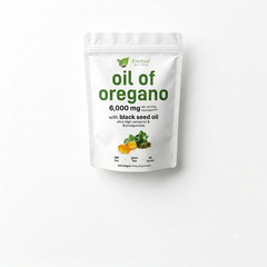 Oil of Oregano 6000mg with Black Seed Oil Softgels 300 Count Dietary Supplement