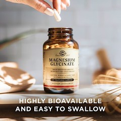 Solgar Magnesium Glycinate, 90 Vegetable Capsules