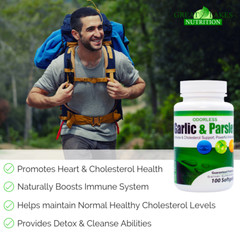 Odorless Garlic & Parsley | All-Natural Detox, Boosts Immunity & Metabolism