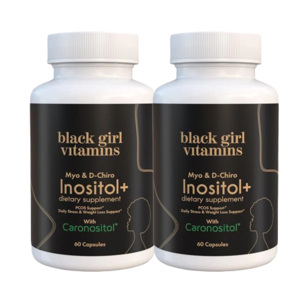 2-Pack Black Girl Vitamins Inositol – Weight Loss & Nutrition Support