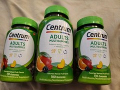 3 Pack Centrum Adults Multivitamin 400Ct Each Gummies Exp 7&8/26 🔥