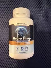 NeoNature Neuro Sharp Memory & Focus Supplement — 30 Capsules — Sealed Bottle