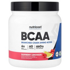 2 X Nutricost, Performance, BCAA, Raspberry Lemonade, 1.5 lb (660 g)