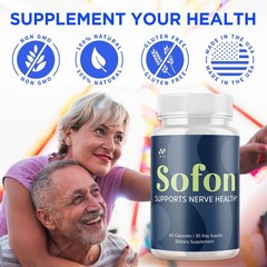 (2 Pack) Sofon Nerve Advanced Nerve Support Strength Formula SofonNerve 120 Caps