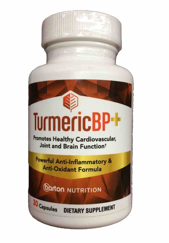 Turmeric BP+ Dietary Supplement 30 Capsules dated 03/2025 SEALED