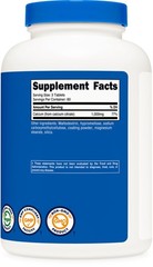 Nutricost Calcium Citrate (1,000mg) 180 Tablets – Vegan, GMO-Free, Gluten-Free