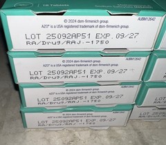 8 Boxes AZO Urinary Tract Defense Antibacterial Protection 18 Tablet Ea Exp 9/27