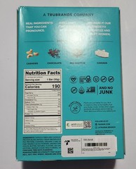 TRUBAR OH OH COOKIE DOUGH 12 Pack Plant Based Vegan Protein Bars 1.76oz Each NEW