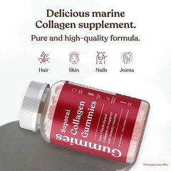 Collagen 60pcs, Support Deeply Nourish Skin, Promotes Healthy Hair and Nails