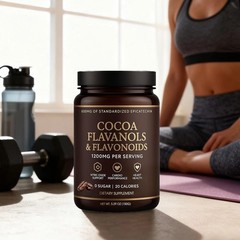 1 package High Flavanol Cocoa Powder & Flavonoids Supplements 1200mg NEW