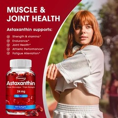 Astaxanthin 24mg – Haematococcus Pluvialis, Cellular Protection, Antioxidant