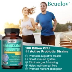 Probiotics + Digestive Enzymes & Prebiotics – Best Gut Health Supplement